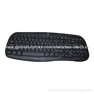 Wired Keyboard with 104 Standard Keys, OEM Services Provided